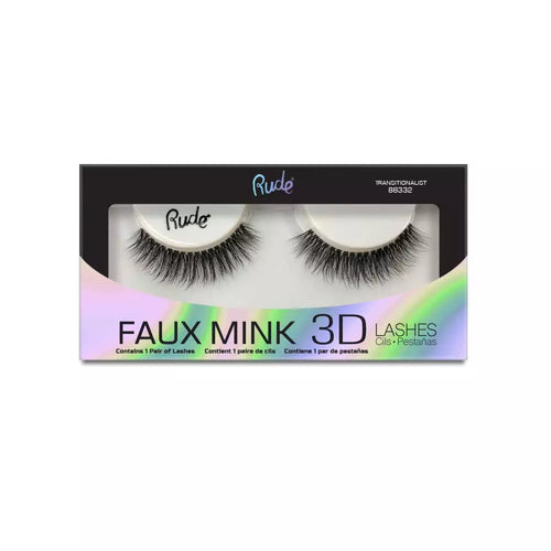 Rude Cosmetics - Faux Mink 3d Lashes - Transitionalist