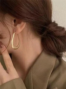 Shein - 1minimalist Hoop Earrings