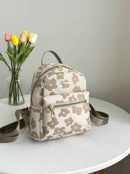 Shein - Floral Pattern Classic Backpack