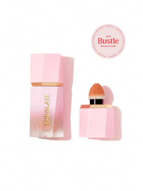 Shein Sheglam - Color Bloom Liquid Blush Shimmer Finish - Float On