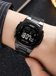 Shein - Men Water Resistant Digital Watch