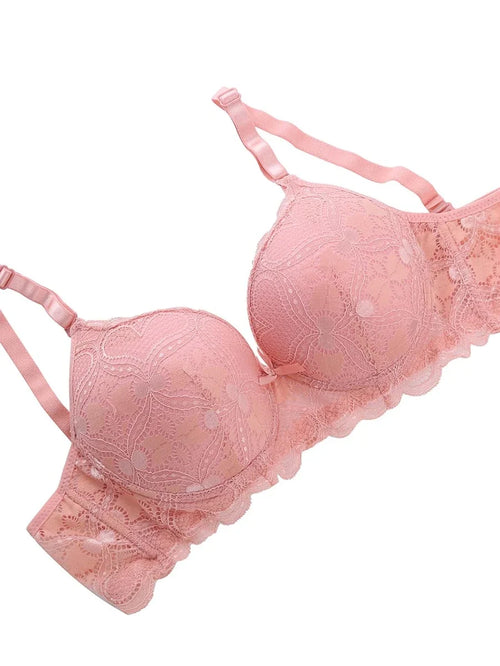 Shein - Women's Sexy Lace Bra