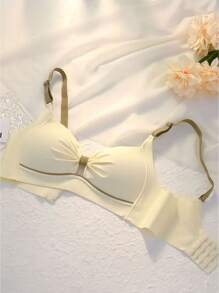 Shein - 1pc Push Up Bra Seamless Comfortable Underwear