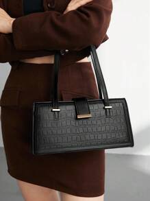 Shein - Bizwear Shoulder Bag For Commuting