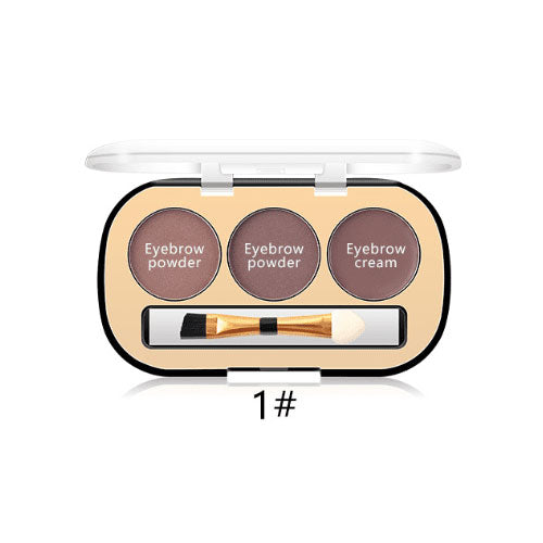 Miss Rose- 3 Colour Eyebrow Powder 045z-01