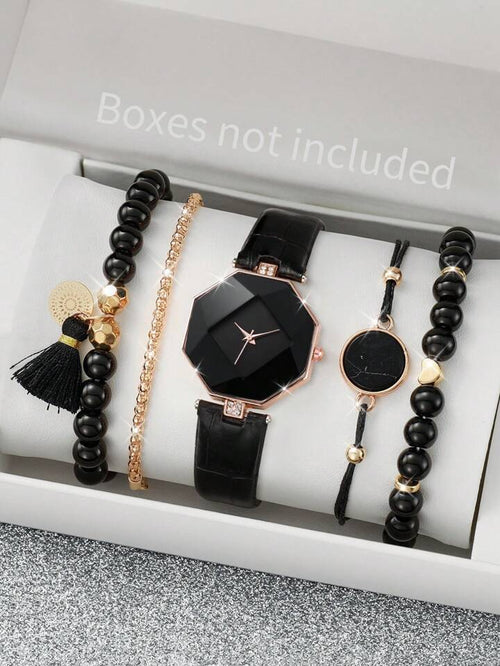 The Original - Ladies/women Watch Premium Wrist Watches 1-grey Dial Gift Set Box