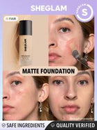 Sheglam Complexion Pro Long Lasting Matte Foundation – Porcelain