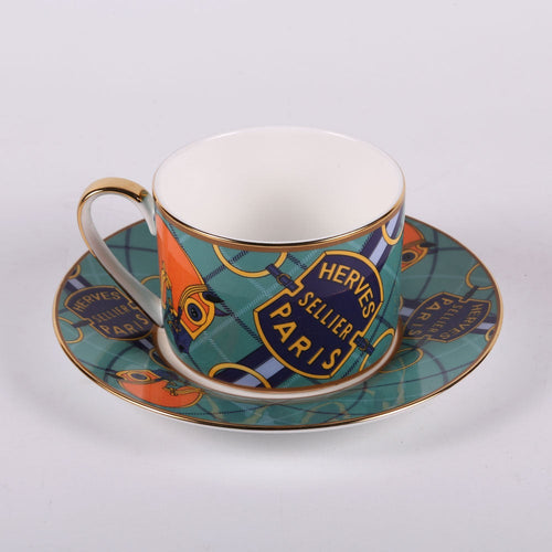 CUP & SAUCER SET ROYAL BISTRO 12PC 12-ZS-679G BASIC