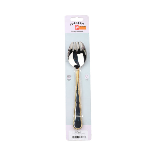 SALAD FORK SET COCKTAIL OUTLINE GOLD 9 INCH 2PC ART 212 PC