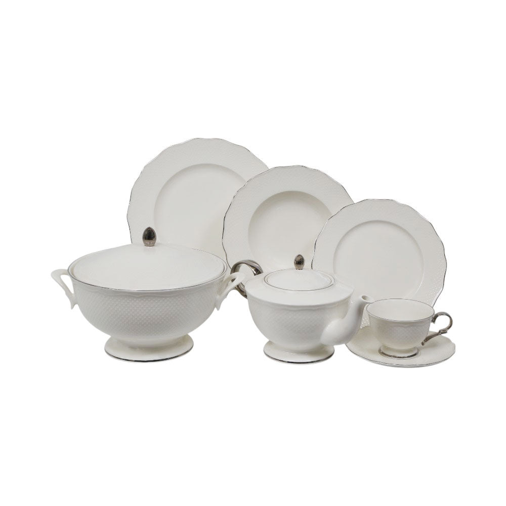 DINNER SET 61PC IMPERIAL VIVA PL A+B
