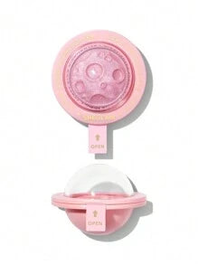 Shein Sheglam - Lunar Glow Highlighter Multi-dimensional Shine Highlighter Powder Heart Galaxy