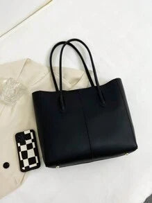 Shein - Fashionable And Casual Large-capacity Foldable Bag