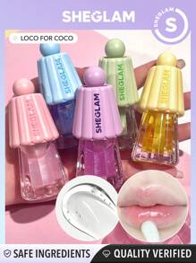 Sheglam - Jelly Wow Hydrating Lip Oil-loco For Coco