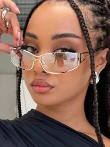 Shein - Cross-border European And American Hollow Out Sunglasses