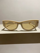 Shein - New Retro Cat-eye Small Frame Irregular Sunglasses