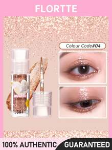 Shein - Flortte Heart Strike Liquid Eyeshadow 04# 1.5g
