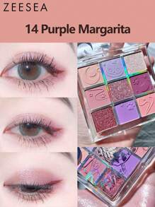 Shein - Alice Dreamland 9 Colors Eyeshadow -palette