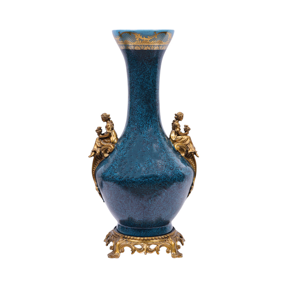 VASE BRASS H-PV163-184 J204-OB30 BASIC