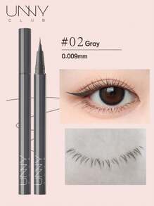 Shein - 0.009mm Ultra Fine Liquid Liner Pencil - #02(gray)