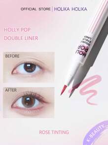 Shein - Holipop Double Liner Double Eyeliner Tear Bag Eye Shadow