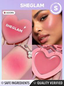 Shein Sheglam - Playing Cupid Cream Blush- Adorn
