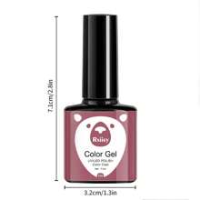 Shein - Nail Gel Polish Set Uv Led Soak Off Gel Polish - 7.3ml