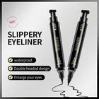 Shein - Double-headed Liquid Eyeliner Pen - Waterproof,
