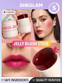 Shein Sheglam - Jelly-licious Hydrating Lip & Blush Tint-cheerio