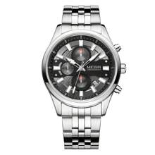 Shein - Megir Megir Men's Watch Luxury Brand Waterproof Sport Quartz Watch