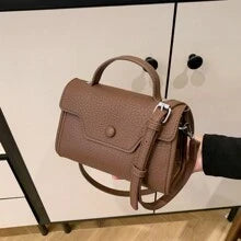 Shein - New Fashion Simple Pu Handbag, Daily Casual Shoulder Bag