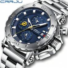 Shein - Large Dial Men's Sports Watch