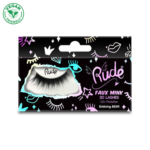 Rude Faux Mink 3d Lashes