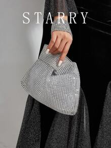 Shein - Glitter Bling,shiny Glamorous Hobo Bag