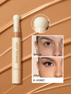 Shein Sheglam - Complexion Boost Concealer-honey Sponge-head Applicator Matte Liquid Concealer