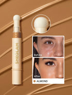 Shein Sheglam - Complexion Boost Concealer-almond Sponge-head Applicator Matte Liquid Concealer