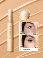 Shein Sheglam - Complexion Boost Concealer-chantilly Sponge-head Applicator Matte Liquid Concealer