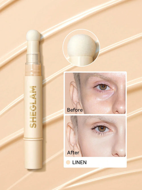 Shein Sheglam - Complexion Boost Concealer-linen Sponge-head Applicator Matte Liquid Concealer