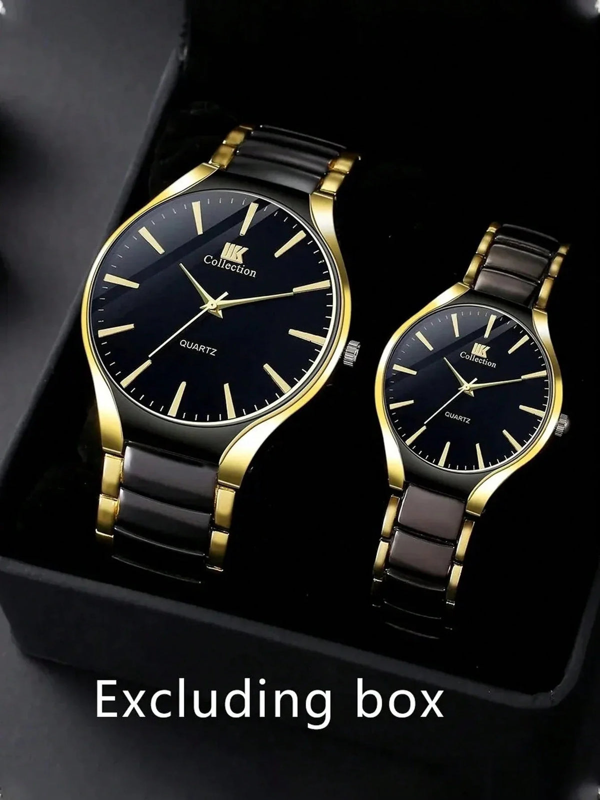 Shein - Quartz Wrist Watch, Business Casual Style, Stainless Steel Strap, Unisex