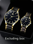 Shein - Quartz Wrist Watch, Business Casual Style, Stainless Steel Strap, Unisex