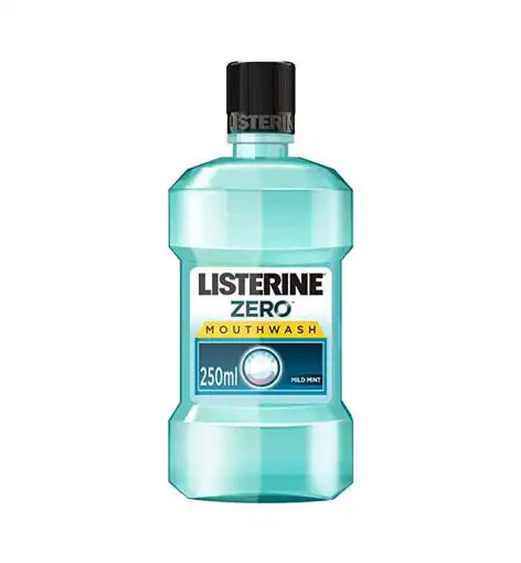 Listerine Zero Mild Mint Mouthwash Zero Alcohol 250ml