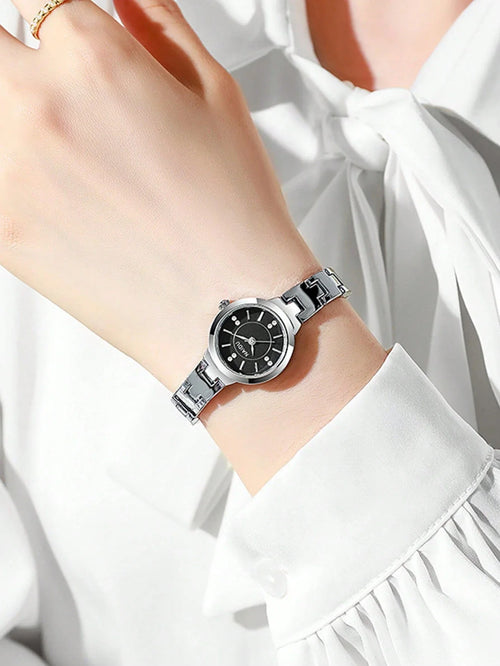 Shein - Elegant Women's Fashion Quartz Watch, Refined Ladies Timepiece With High-quality Aesthetic