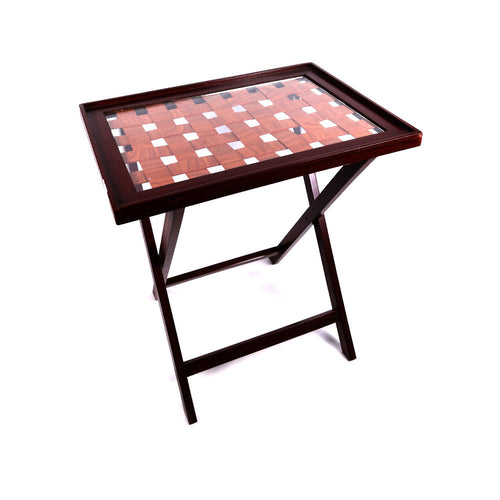 Tea Table Folding Net L-Brown