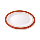 DISH OVAL RED LARGE BASIC