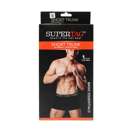 SUPER JERSEY BOXER BLACK SMALL P1