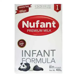 Nufant 1 Infant Formula Milk Powder 400g (Birth to 6 Months)