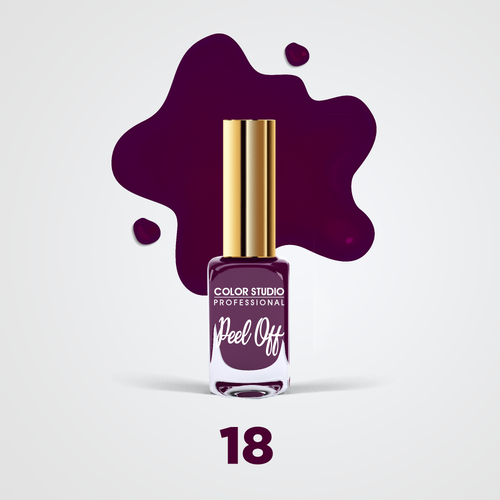 Color Studio - Peel Off Nail Colors 18 Omg