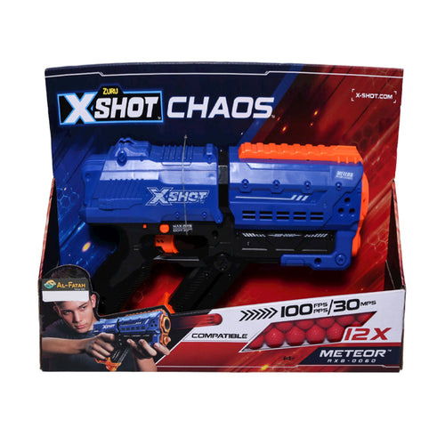 36282 ZURU X-SHOT GUN CHAOS SOFT BULLET (14+ YEAR) AKDM