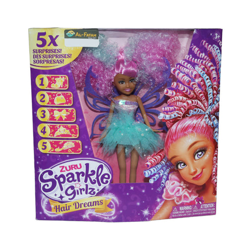 100313B ZURU SPARKLE HAIR DOLL SET (3+ YEAR) AKDM