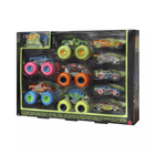 HCB57 HOT WHEEL MONSTER TRUCK 10PC DINKEY SET H.B