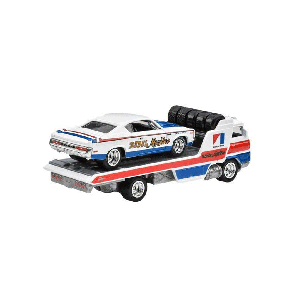 FLF56 HOT WHEEL GULF TEAM TRANSPORT ASST DINKEY A.I